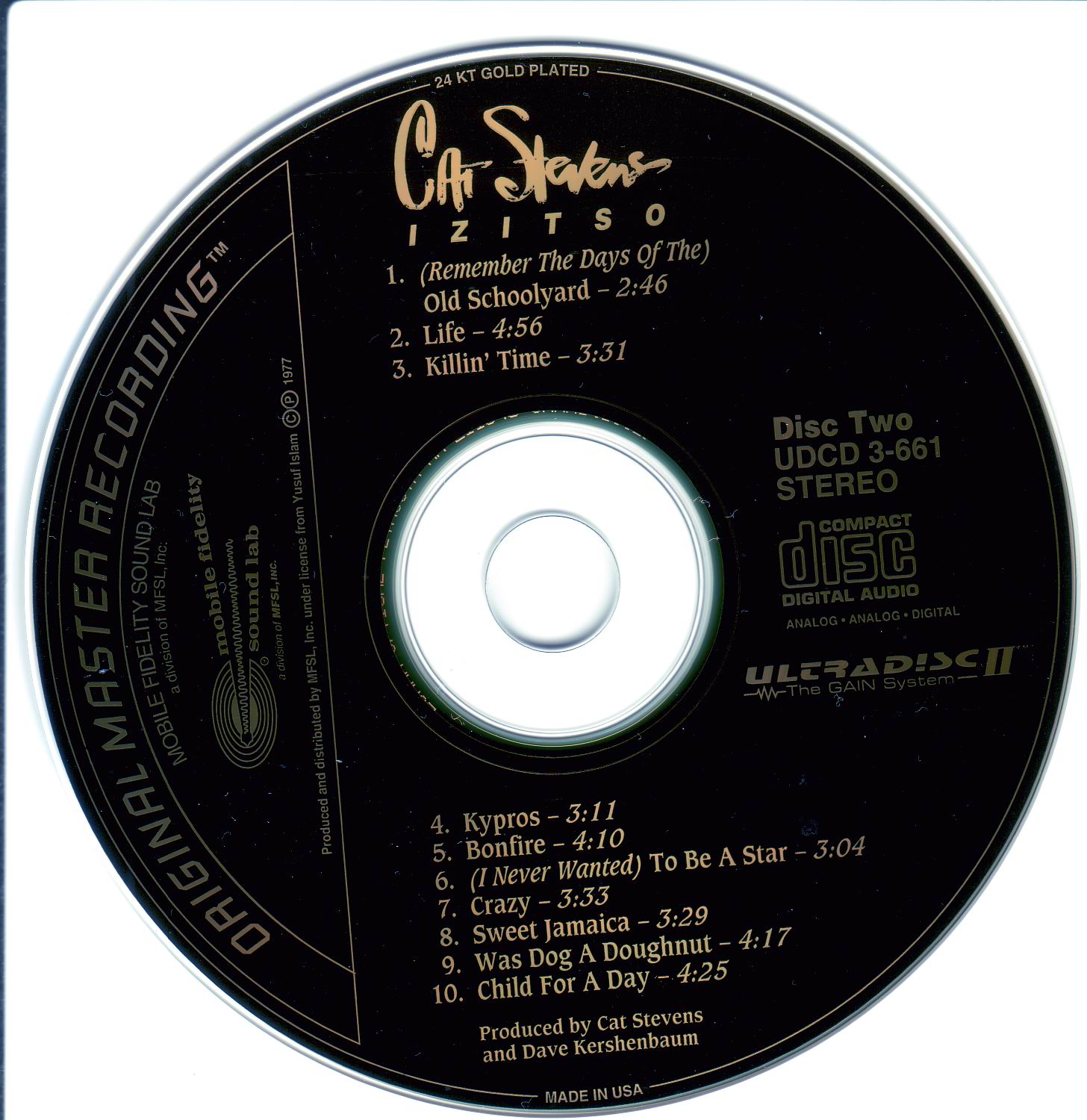 Cat Stevens  Three Box Set; izitso : CD2